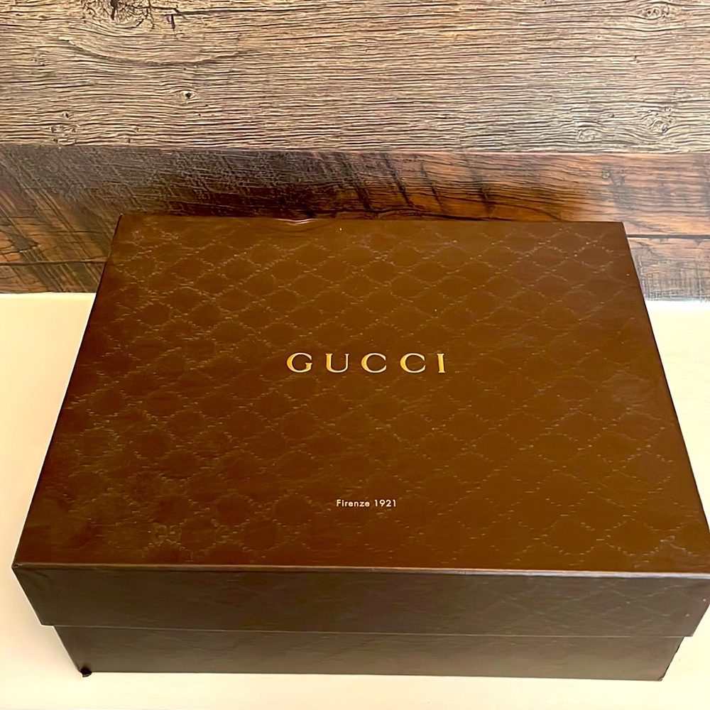 Gucci Lace-up High Top Classic Army Green Sneakers